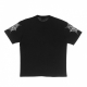 maglietta uomo white cobweb print tee BLACK/WHITE