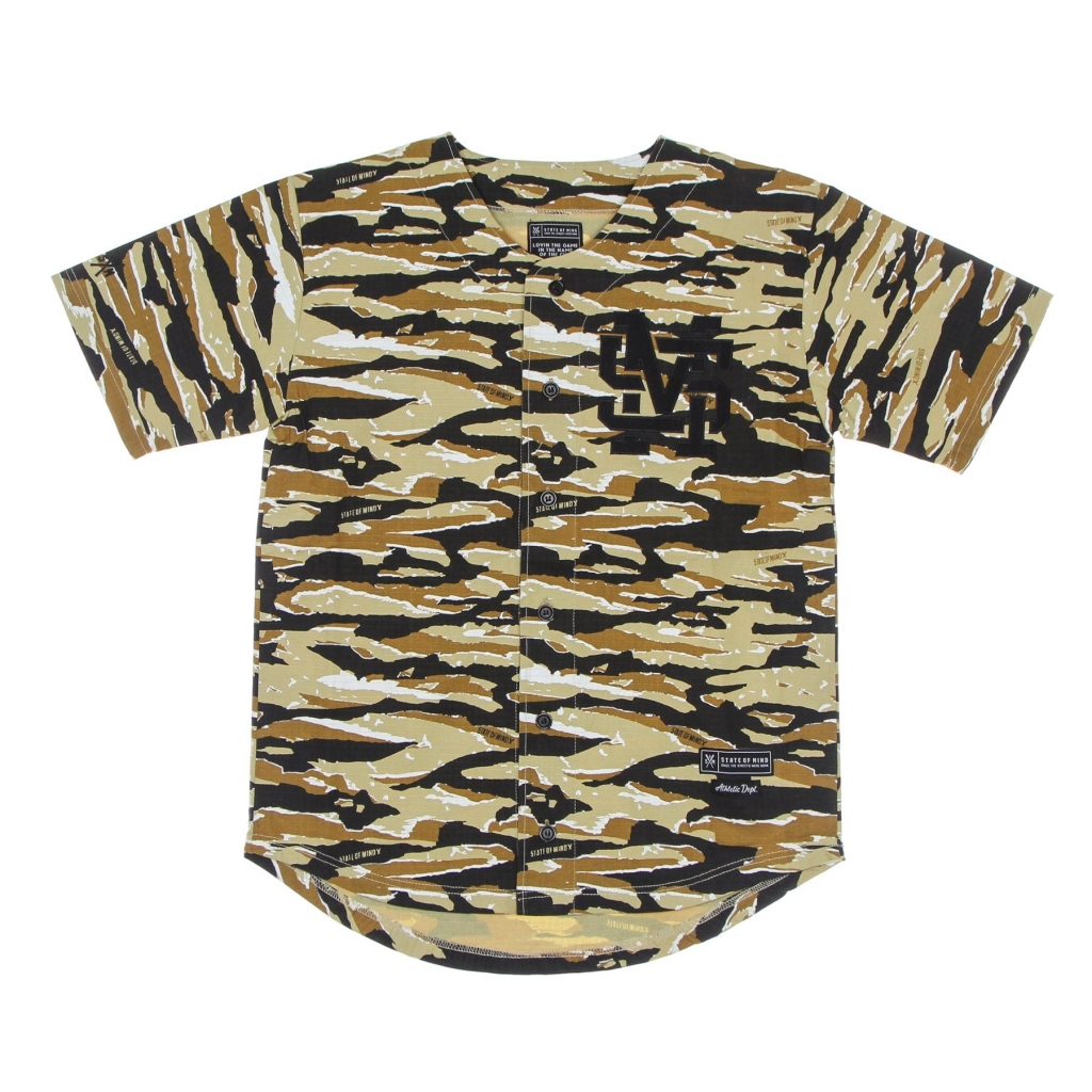 casacca bottoni uomo monogram jersey CAMOUFLAGE