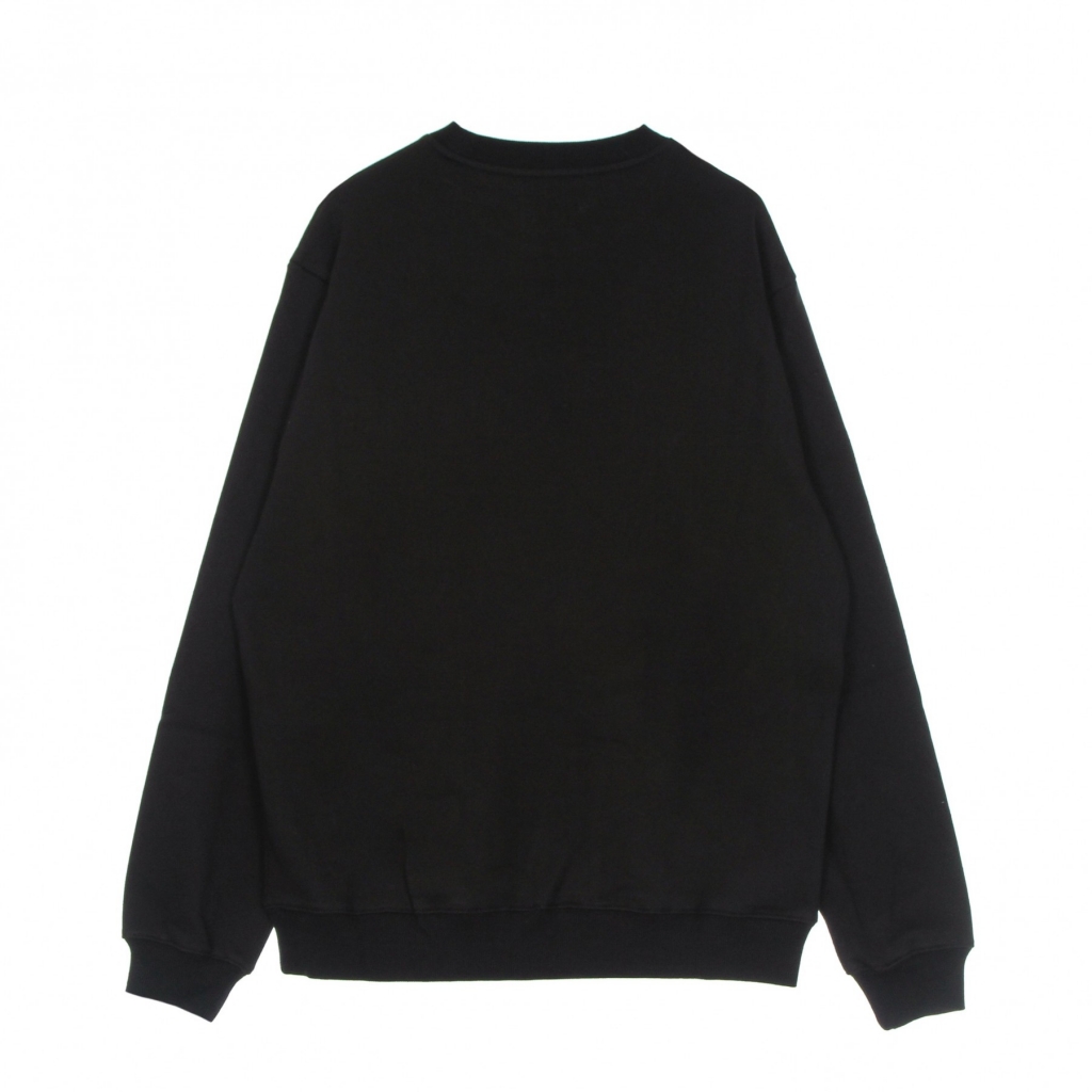 felpa girocollo uomo livin fast crewneck BLACK