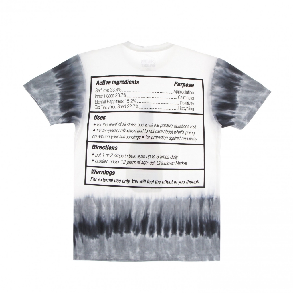 maglietta uomo nature is the best medicine tee TIE DYE