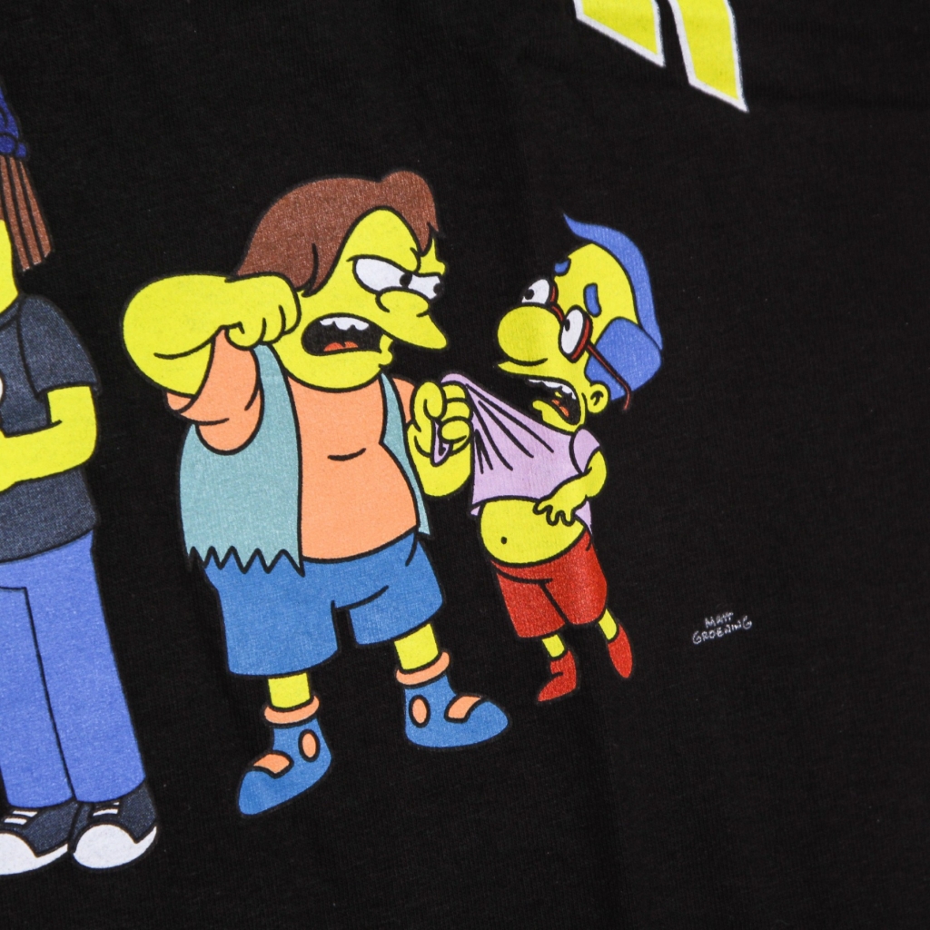 maglietta uomo ha ha arc tee x the simpsons BLACK