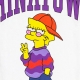 maglietta uomo like you know whatever arc tee x the simpsons WHITE