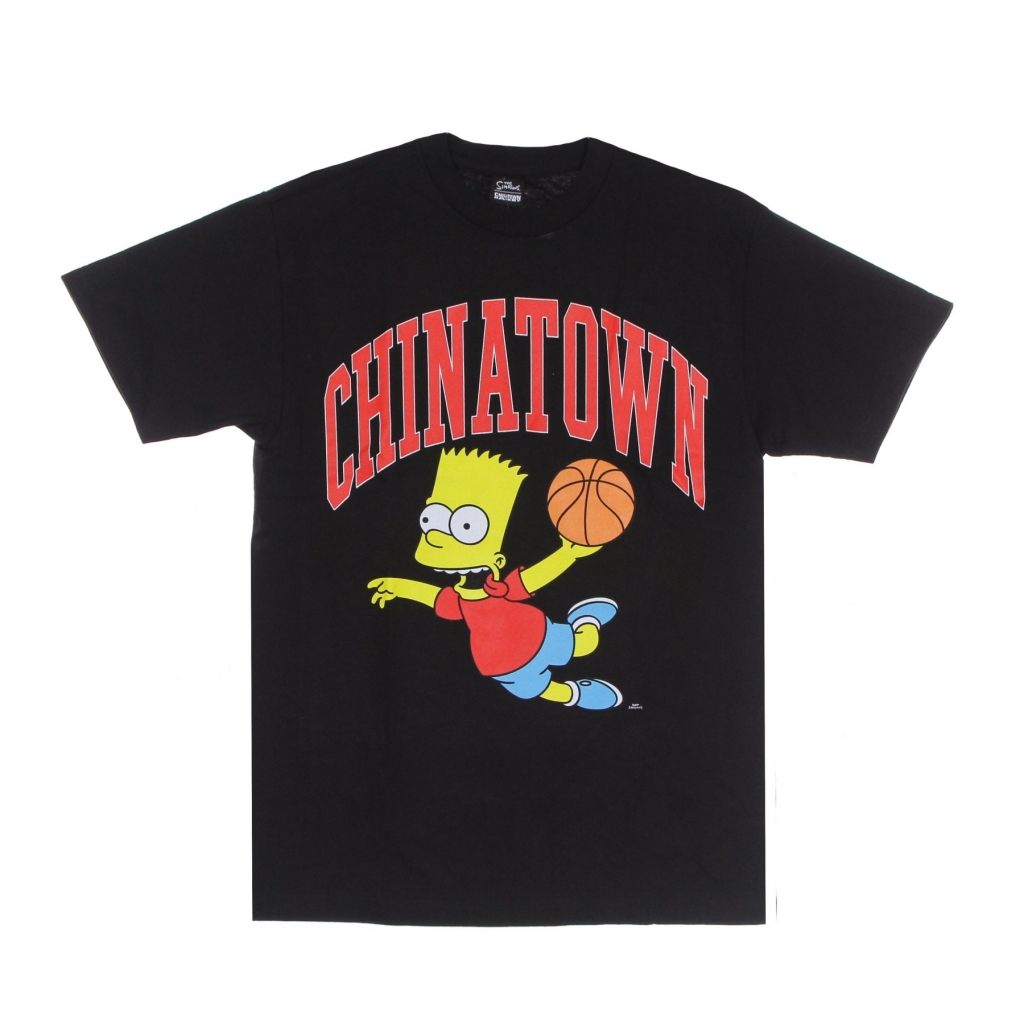 maglietta uomo air bart arc tee x the simpsons BLACK