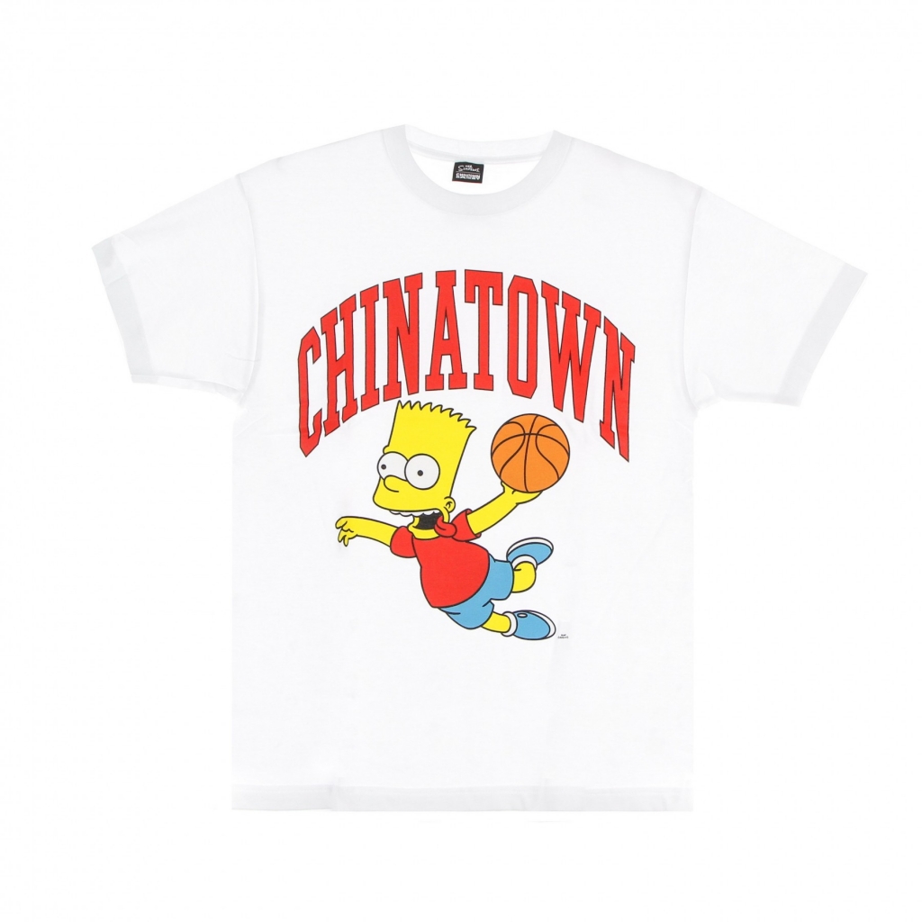 maglietta uomo air bart arc tee x the simpsons WHITE