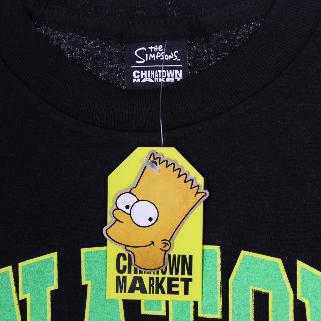 maglietta uomo cowabunga arc tee x the simpsons BLACK