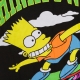 maglietta uomo cowabunga arc tee x the simpsons BLACK