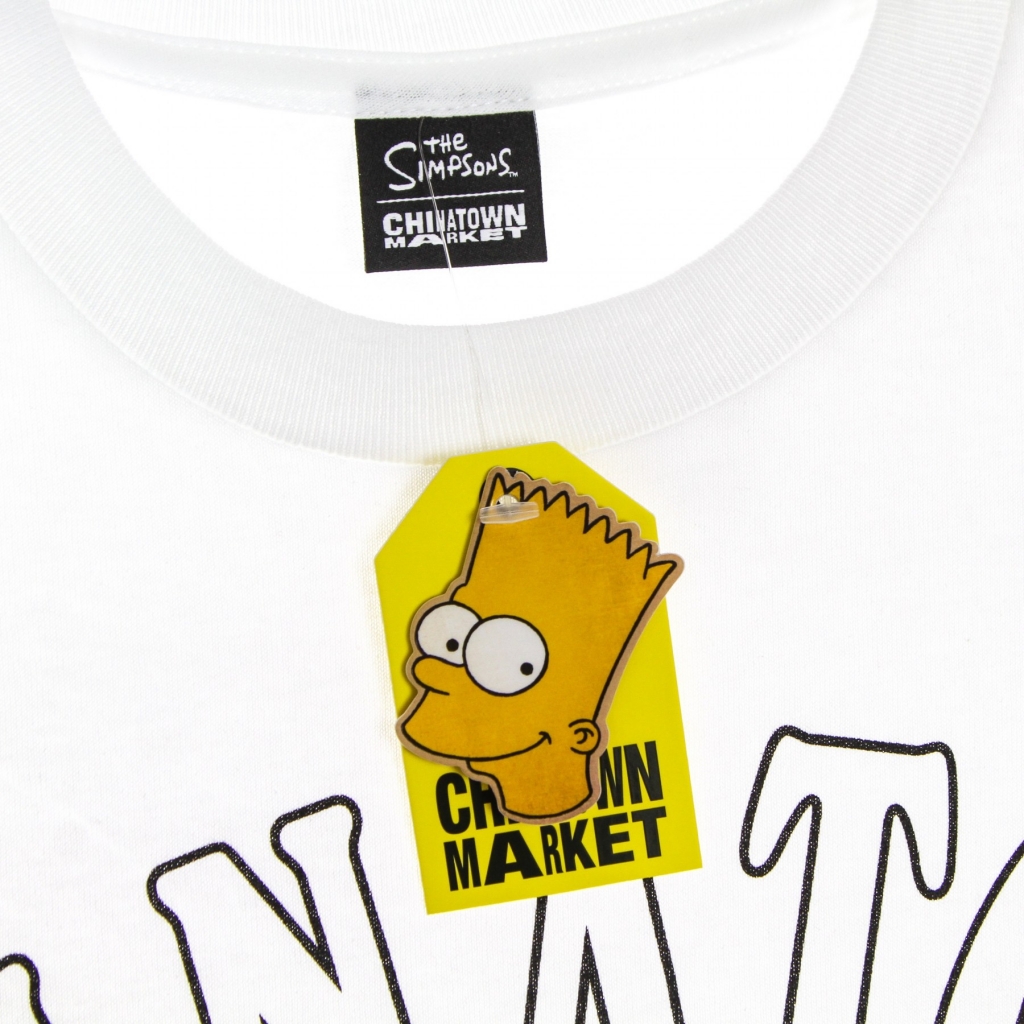 maglietta uomo cowabunga arc tee x the simpsons WHITE