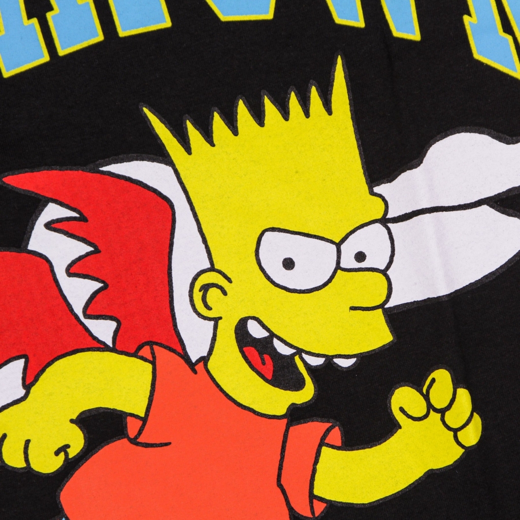 maglietta uomo devil arc tee x the simpsons BLACK