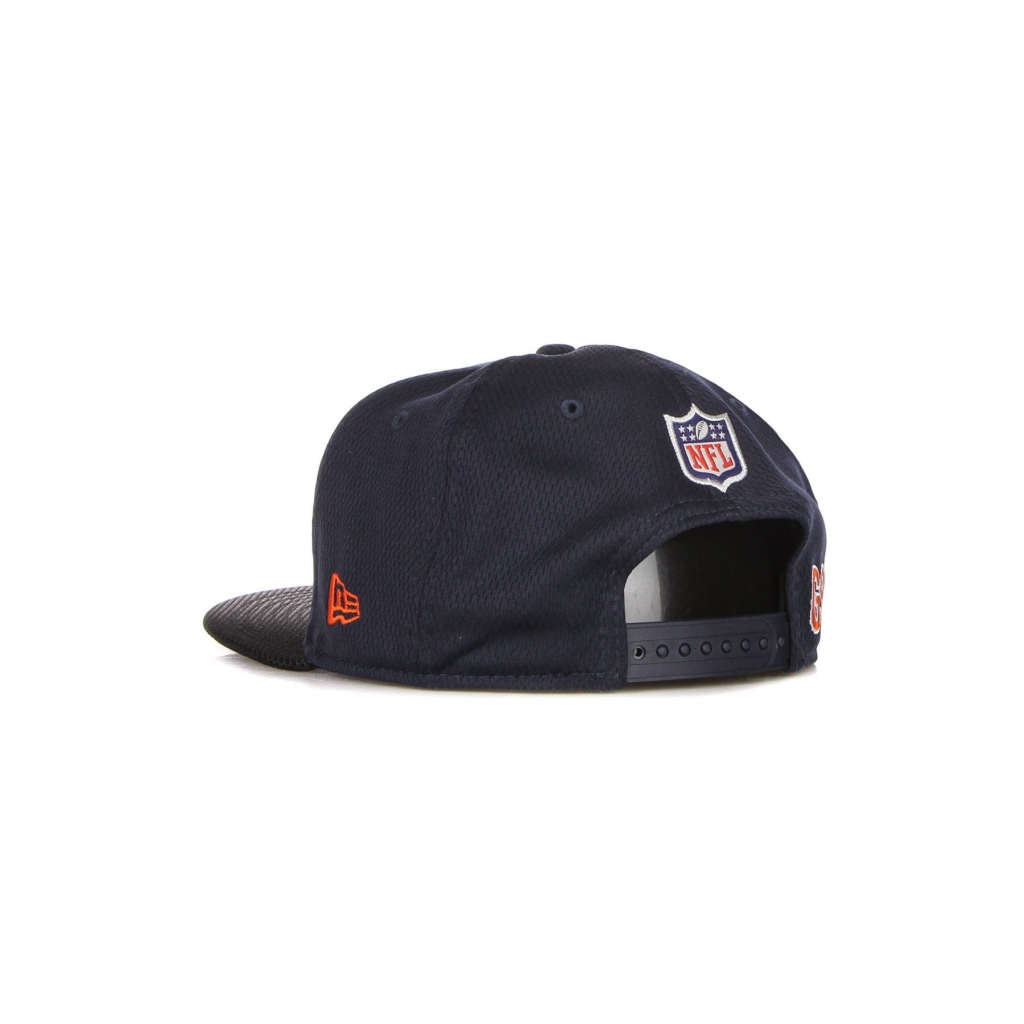 cappellino visiera piatta uomo nfl sideline rd em 950 chibea BLACK/ORIGINAL TEAM COLORS