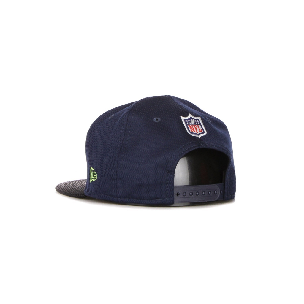 cappellino visiera piatta uomo nfl sideline rd em 950 seasea BLACK/ORIGINAL TEAM COLORS