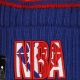 cappello pom pom uomo nba draft knit logo ROYAL/RED