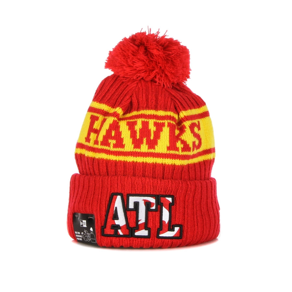 cappello pom pom uomo nba draft knit atlhaw ORIGINAL TEAM COLORS