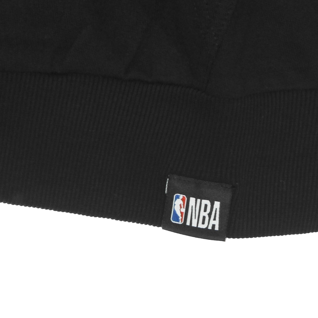 felpa leggera cappuccio zip uomo nba enlarged logo full zip hoodie milbuc BLACK/ORIGINAL TEAM COLORS