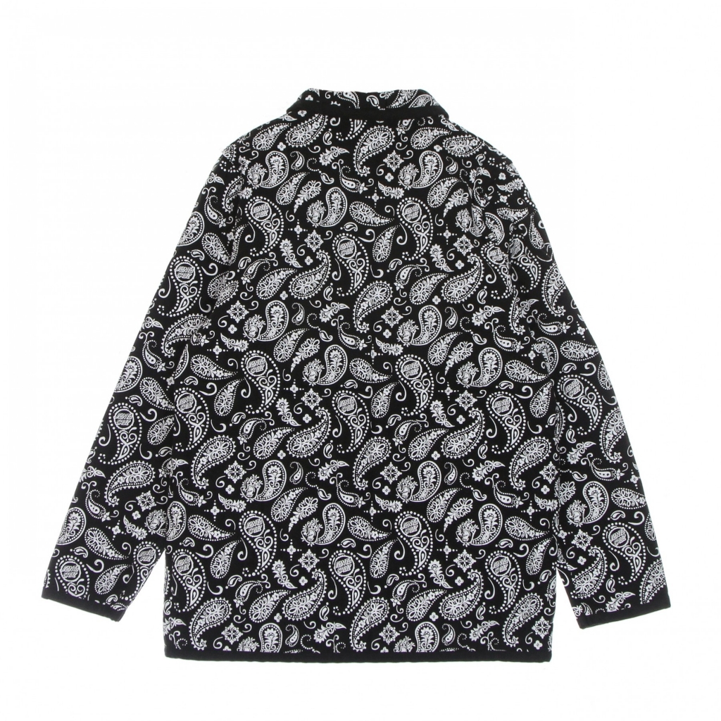 giacca coach jacket donna screaming paisley jacket BLACK/WHITE