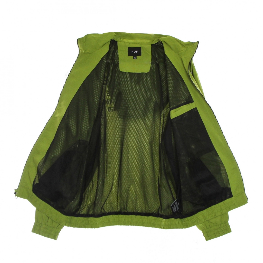 giacca tuta cappuccio uomo darton track jacket x pleasures GREEN