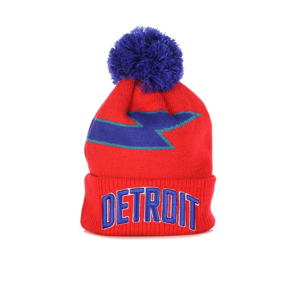 cappello pom pom uomo nba city off knit detpis ORIGINAL TEAM COLORS