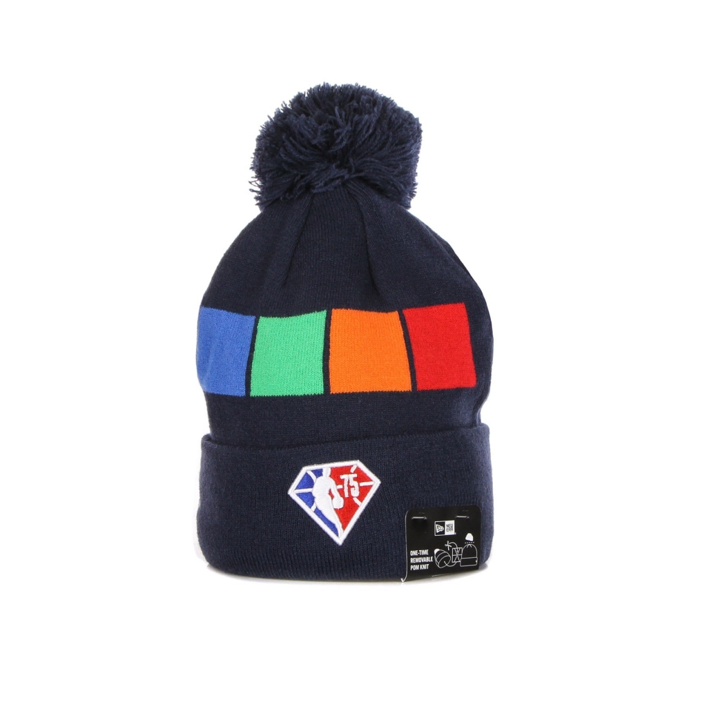 cappello pom pom uomo nba city off knit phi76e ORIGINAL TEAM COLORS