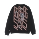 felpa leggera girocollo uomo skeleton crewneck BLACK