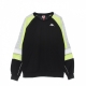 felpa leggera girocollo uomo banda arlton BLACK/GREEN LIME/WHITE