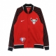 felpa leggera college uomo nba dri fit showtime city edition l/s jacket chibul UNIVERSITY RED/BLACK/WHITE