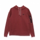 felpa leggera cappuccio uomo tech fleece po hoodie CEDAR/BLACK