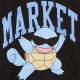 felpa girocollo uomo squirtle arc chillin crewneck sweatshirt x pokemon BLACK