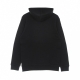 felpa leggera cappuccio uomo q1 hoodie BLACK