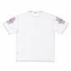 maglietta uomo cobweb print tee WHITE/PURPLE