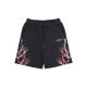 pantalone corto tuta uomo lightning shorts BLACK/RED/GREEN