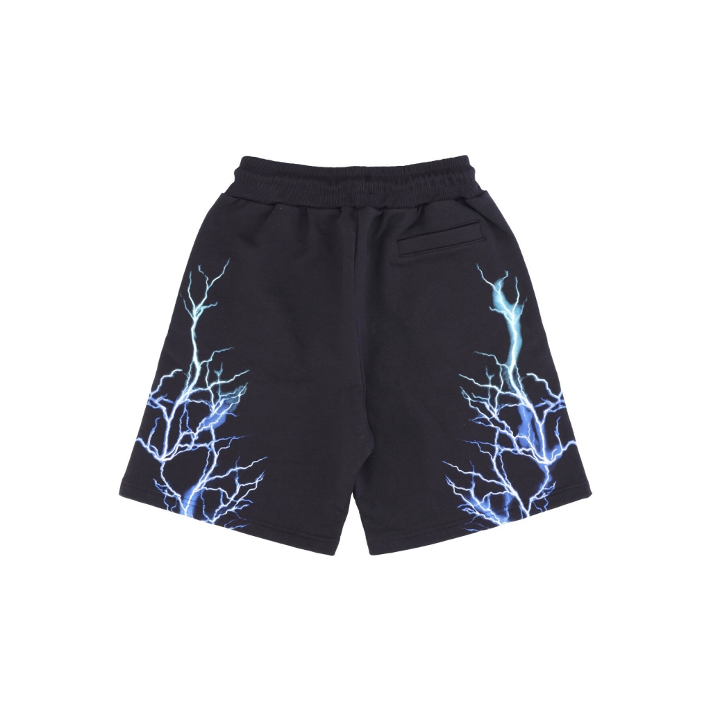 pantalone corto tuta uomo lightning shorts BLACK/BLUE/LIGHTBLUE