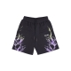 pantalone corto tuta uomo lightning shorts BLACK/PURPLE/YELLOW