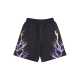 pantalone corto tuta uomo lightning shorts BLACK/PURPLE/YELLOW