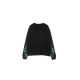 felpa leggera girocollo uomo lightning crewneck BLACK/GREEN/LIGHTBLUE