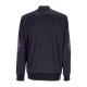 giacca tuta uomo cobweb print sweatshirt BLACK/PURPLE