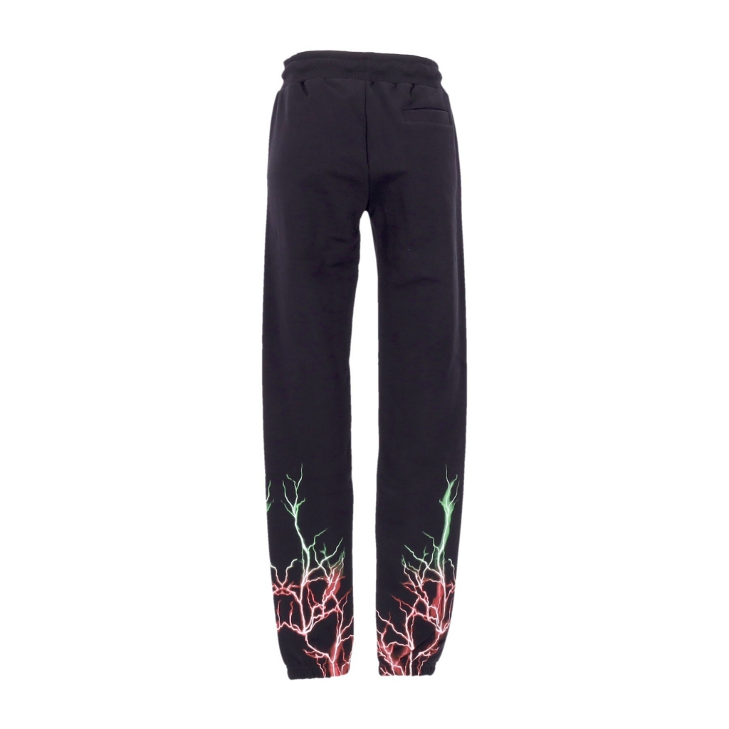 pantalone tuta leggero uomo lightning pants BLACK/RED/GREEN