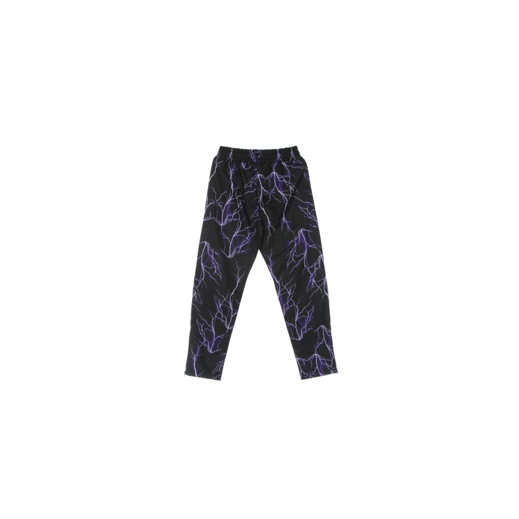 pantalone tuta uomo all over print lightning pants BLACK/PURPLE