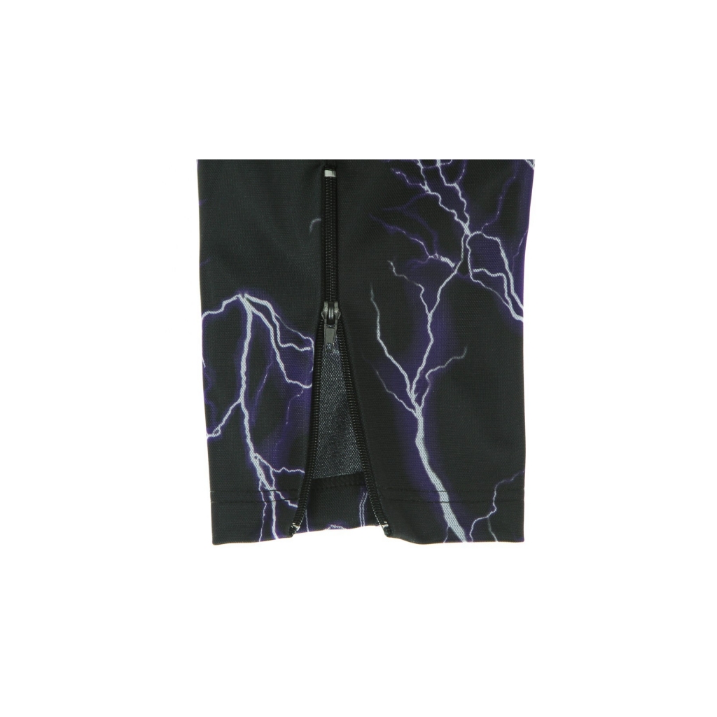 pantalone tuta uomo all over print lightning pants BLACK/PURPLE