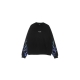 felpa leggera girocollo uomo lightning crewneck BLACK/BLUE/LIGHTBLUE