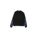 felpa leggera girocollo uomo lightning crewneck BLACK/BLUE/LIGHTBLUE