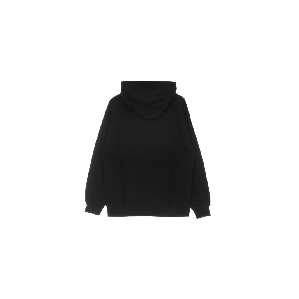 felpa leggera cappuccio uomo robber hoodie BLACK