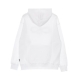 felpa leggera cappuccio uomo logo skullsnake hoodie WHITE