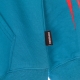 felpa leggera cappuccio uomo grizzly hoodie TURQUOISE