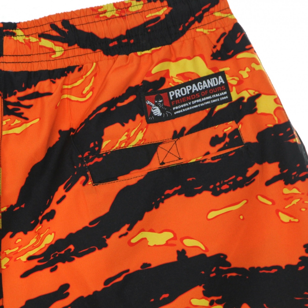 costume pantaloncino uomo tiger camo swim trunks ORANGE