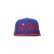 cappellino visiera piatta uomo nba all star game 950 script d1 phi76e MEDIUM BLUE