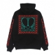 felpa leggera cappuccio uomo lovely hoodie BLACK