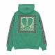 felpa leggera cappuccio uomo lovely hoodie EMERALD