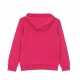 felpa leggera cappuccio ragazza adicolor hoodie BOLD PINK