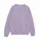 felpa leggera girocollo uomo no more space embroidered crewneck LILAC