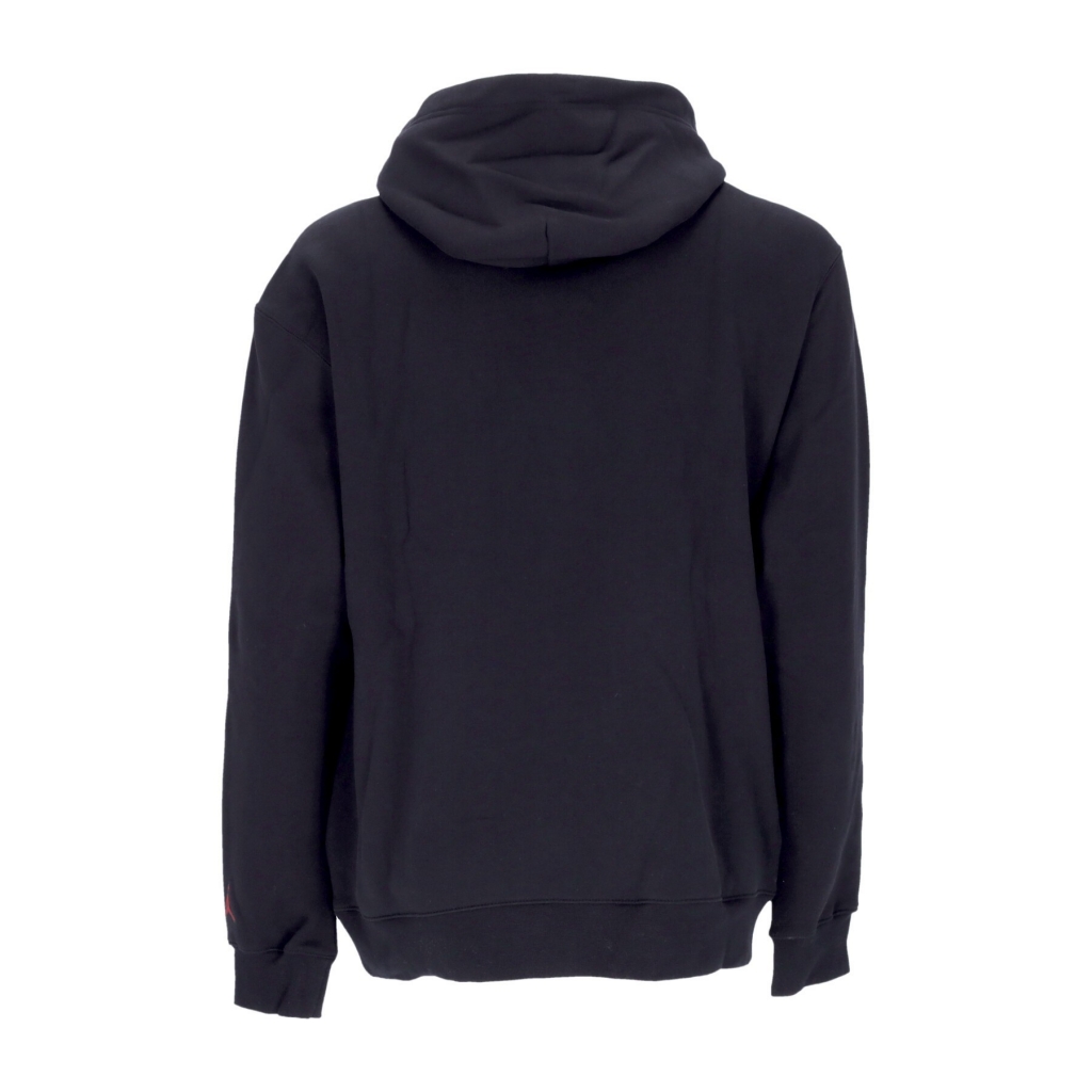 felpa cappuccio uomo essential fleece holiday po hoodie BLACK