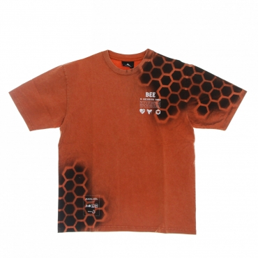 maglietta uomo bee tee STONE WASHED ORANGE